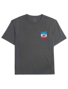 Emblem Boxy Tee Vint Black