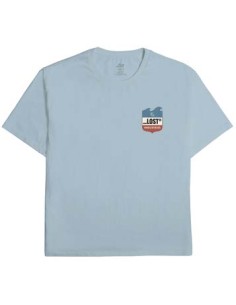 Emblem Boxy Tee Blue