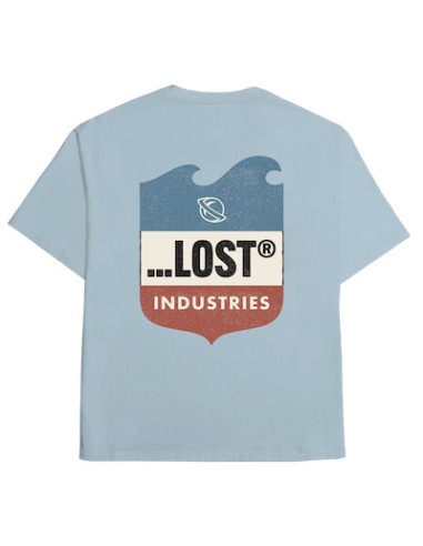 Emblem Boxy Tee Blue