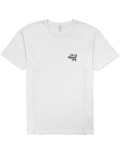 Lost Surfboards Vint Tee White