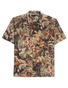 Deep Jungle Woven Black