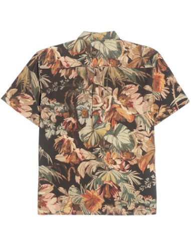 Deep Jungle Woven Black