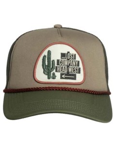 Head West Trucker Olive 2