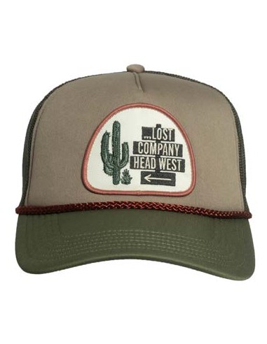 Head West Trucker Olive