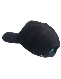 Winged Corduroy Hat Black