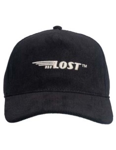 Winged Corduroy Hat Black 2