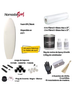 Kit Fabricación tabla hasta...